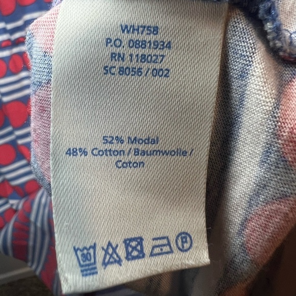 Boden Blackberry Day Striped Polkadot Dress Jersey Sleeveless Mini Women's Sz 8R - Picture 10 of 11